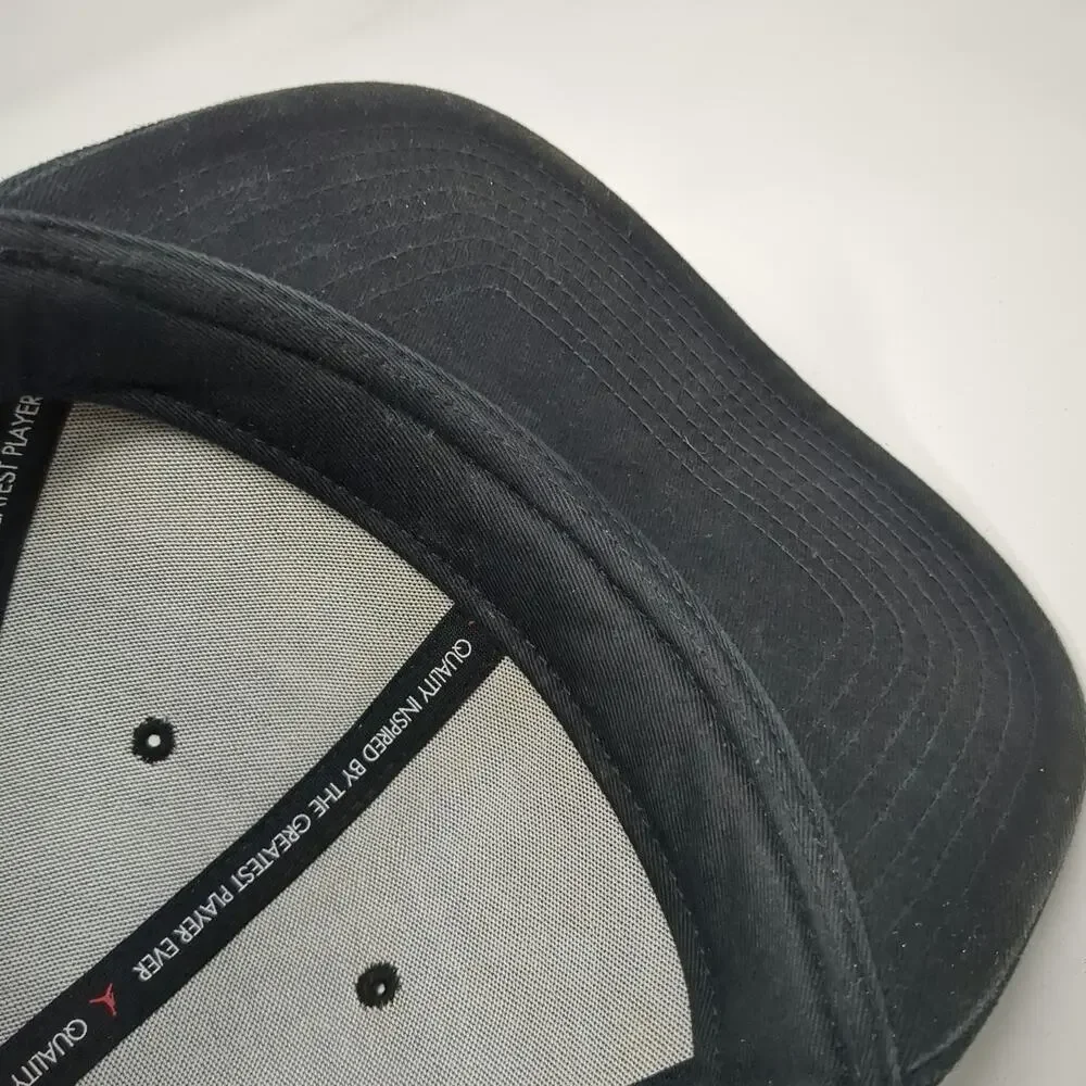Jordan Snapback Black One Size Jumpman Conrad McRae Basketball Hat Flat Bill